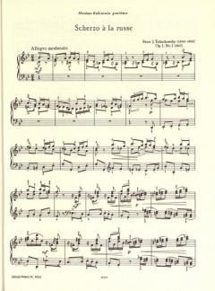 Ausgewählte Klavierwerke Band 1 von Pjotr Iljitsch Tschaikowski im Alle Noten Shop kaufen