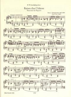 Ausgewählte Klavierwerke Band 2 von Pjotr Iljitsch Tschaikowski im Alle Noten Shop kaufen