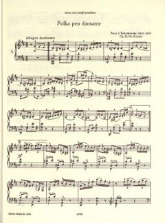 Ausgewählte Klavierwerke Band 3 von Pjotr Iljitsch Tschaikowski im Alle Noten Shop kaufen