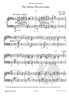 Klavierstücke von Franz Liszt im Alle Noten Shop kaufen