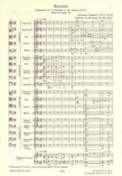 Buccinate F-Dur (Giovanni Gabrieli) 
