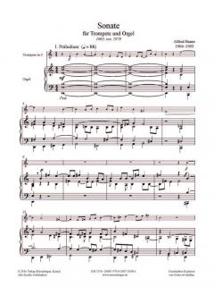 Sonate - Fantasie (Partita) - Introitus - Präludium von Alfred Baum für Trompete in C (B) und Orgel im Alle Noten Shop kaufen