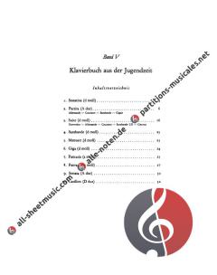Klavierwerke Band 5 von Georg Friedrich Händel im Alle Noten Shop kaufen