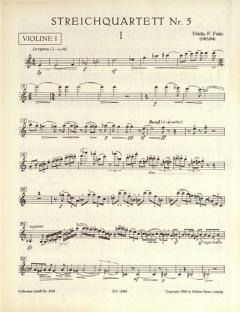 Streichquartett Nr. 5 von Fidelio Fritz Finke im Alle Noten Shop kaufen (Stimmensatz)