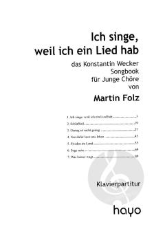 Ich singe, weil ich ein Lied hab (Konstantin Wecker) 