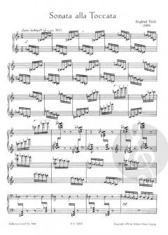 Sonata alla Toccata von Siegfried Thiele 