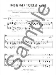 Pop Performance Pieces: Clarinet And Piano 