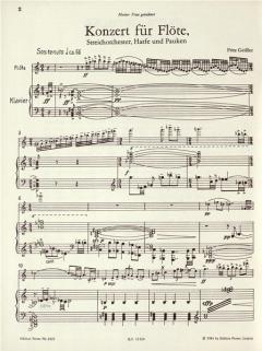Flötenkonzert für Flöte und Klavier von Fritz Geißler im Alle Noten Shop kaufen