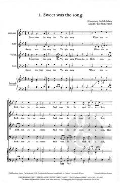 Three Old English Carols (John Rutter) 