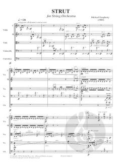 Strut von Michael Daugherty für Streichorchester im Alle Noten Shop kaufen (Partitur)