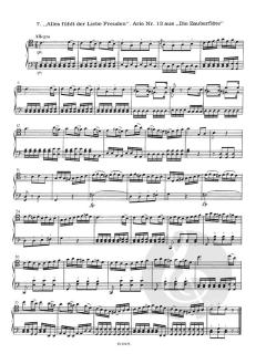 24 kleine Duos nach Opernmelodien Heft 2 von Wolfgang Amadeus Mozart 