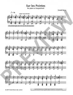 Sur les Pointes von Gerald Barry 