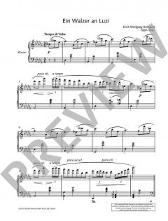 Ein Walzer an Luzi von Erich Wolfgang Korngold 