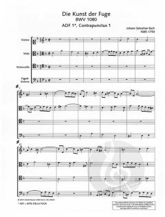 Die Kunst der Fuge BWV 1080 von Johann Sebastian Bach 