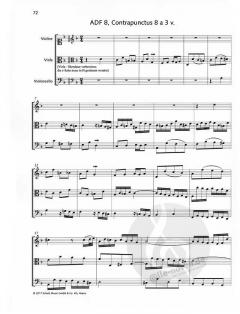 Die Kunst der Fuge BWV 1080 von Johann Sebastian Bach 