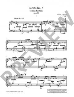 Sonata No. 1 op. 39 von Nikolai Kapustin 
