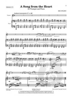 A Song from the Heart von Eric Ewazen 