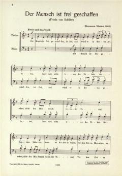 Der Mensch ist frei geschaffen (Hans Arno Simon) 