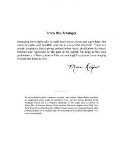 Adele - Popular Songs Series 