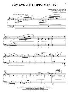 A Grown-Up Christmas List 