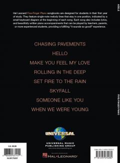 Adele for 5-Finger Piano 