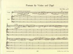 Fantasie op. 49 von Karl Höller für Violine und Orgel im Alle Noten Shop kaufen