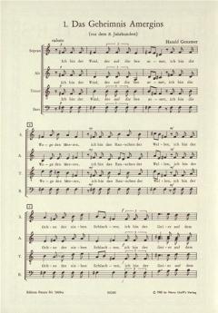 Irische Harfe Heft 1 (Harald Genzmer) 