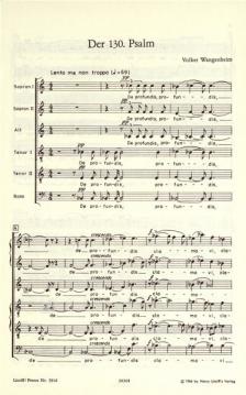 Der 130. Psalm (Volker Wangenheim) 