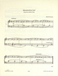 Studien für Klavier Heft 1 von Harald Genzmer im Alle Noten Shop kaufen