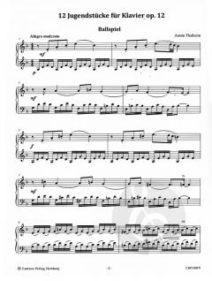 12 Jugendstücke op.12 von Armin Thalheim für Klavier im Alle Noten Shop kaufen