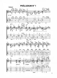 Präludien von Francisco Tarrega 