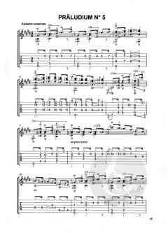 Präludien von Francisco Tarrega 