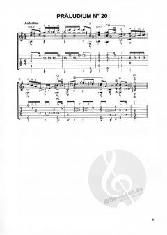 Präludien von Francisco Tarrega 