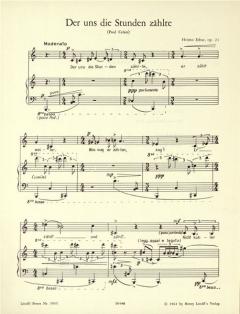 3 Lieder nach Texten von Celan op. 21 von Heimo Erbse 