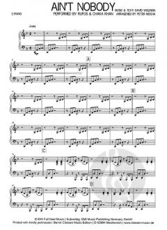 Ain't Nobody Loves Me Better von C. Khan 