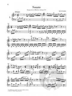 Klaviersonaten Band 1 von Wolfgang Amadeus Mozart im Alle Noten Shop kaufen - HN1001