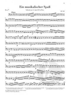 Ein musikalischer Spaß KV 522 (W.A. Mozart) 