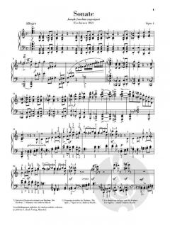 Klaviersonate C-dur op. 1 von Johannes Brahms im Alle Noten Shop kaufen