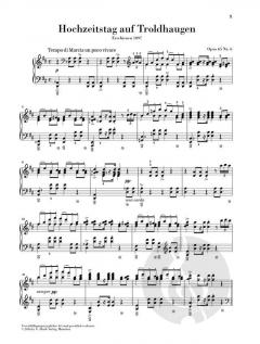Hochzeitstag auf Troldhaugen op. 65/6 von Edvard Grieg 