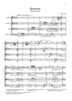 Streichquartett As-dur op. 105 von Antonín Dvorák im Alle Noten Shop kaufen - HN7352