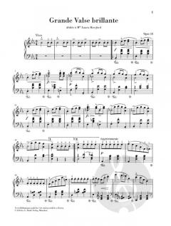 Grande Valse brillante Es-dur op. 18 von Frédéric Chopin 