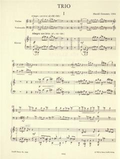 Klaviertrio (Harald Genzmer) 