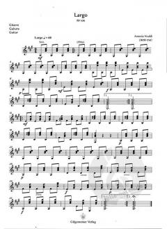 Barocke Adagios für Flöte (Querflöte, Blockflöte) und Gitarre im Alle Noten Shop kaufen