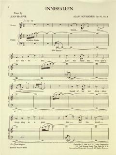 Innisfallen op. 95 Nr. 4 von Alan Hovhaness 