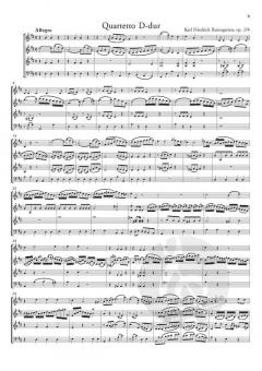 3 Quartette op. 2 Nr. 2, 4, 6 (Karl Friedrich Baumgarten) 