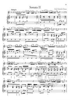 2 Sonaten D-dur, C-dur von Carl Heinrich Graun für Flöte und Basso continuo im Alle Noten Shop kaufen