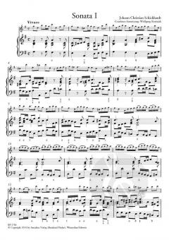 12 Sonaten op. 17 Band 1 (Johann Christian Schickhardt) 