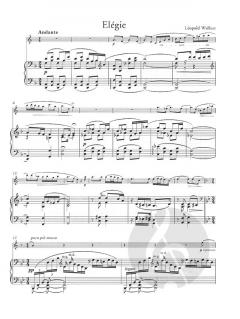 Elégie von Leopold Wallner für Englischhorn und Klavier im Alle Noten Shop kaufen