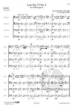 Love Op. 17 No. 2 von Franz Schubert 