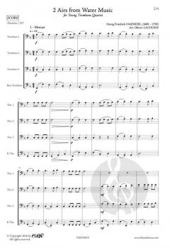 2 Airs from Water Music von Georg Friedrich Händel 